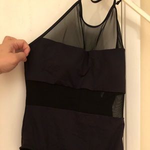 WORN ONCE ‼️ Halter tie one piece swim suit